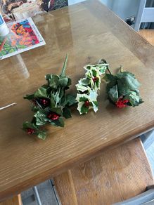 Christmas wreaths Picks and Holly