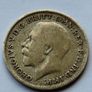 Silver coin 1917 3d three pence | 109 years old Image 2