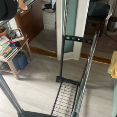 Free adjustable height clothes rail/ rack from Jysk