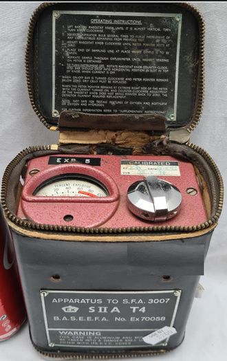 Antique Explosive Meter