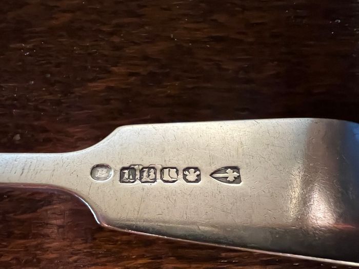 Antique Silver-Plated Forks