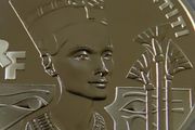 Nefertiti Treasures of the Nile France 10 Francs 1998 Silver Proof Coin Egypt Series