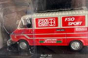 Fiat 242 FSO 1983 diecast model van