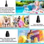 Electric Air Pump with 3 Nozzles/Inflate Or Deflate Swimming Ring, Airbeds, Paddling Pools & Other Toys / AC110-240V/ DC12V/50W (Black-Air-Pump) Image 3