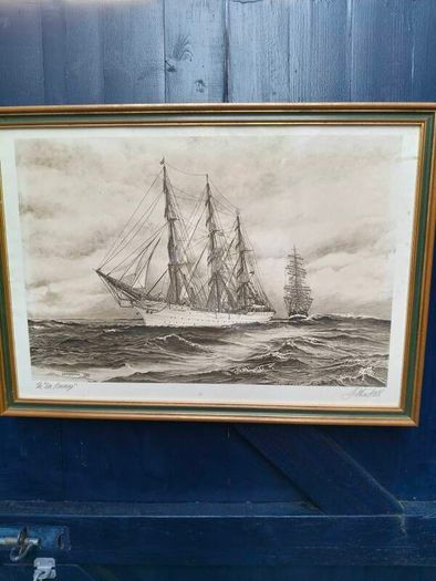 Vintage Ship Print