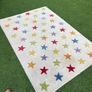 Great Little Trading Co. Hand-Tufted Wool Star Rug Image 4