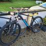 Cube Aim Pro Hardtail Mountain Bike - Black/Blue - XL-21" Image 2