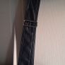Bershka Black High Waisted Faux Leather Trousers Image 10