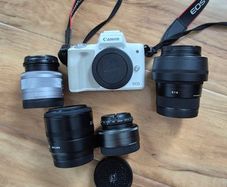 Canon m50 and lens bundle
