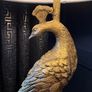 NEXT Black & Gold Peacock Lamp Set Pair of Table Lamps + Floor Lamp Image 7