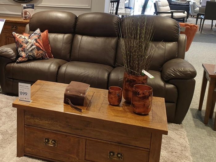 Sofa Brown Recliner
