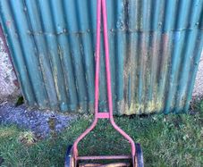 Vintage push lawnmower