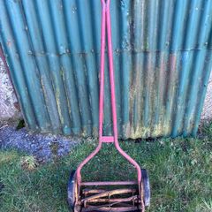 Vintage push lawnmower
