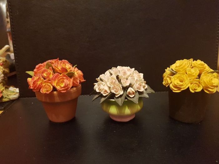 Ceramic Flower Pot Ornament
