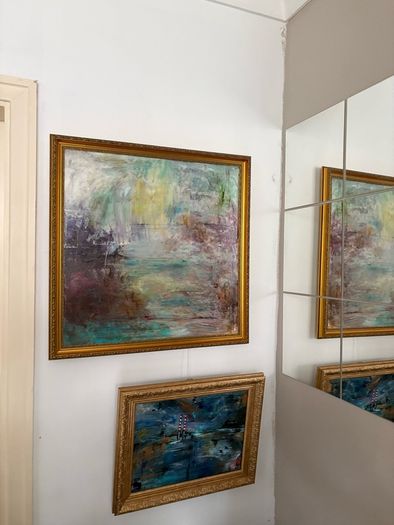 Large Original Abstract Painting Original Art Contemporary Art Modern Irish abstract art Framed