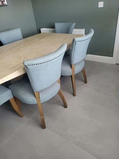 dining table and 6 chairs
