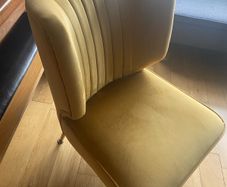 Velvet chair