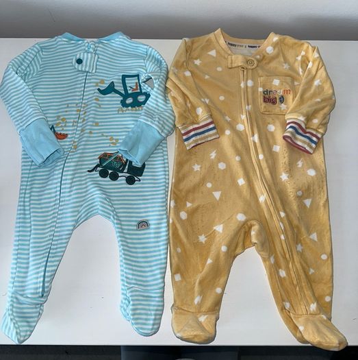 Baby 22 piece clothing bundle for 0-3 months
