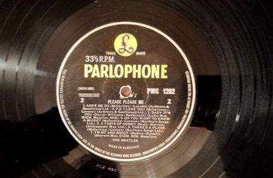 Mono.The Beatles'Please Please Me'.Orig.Rec,Parlophone,on B&Y.P-1963.