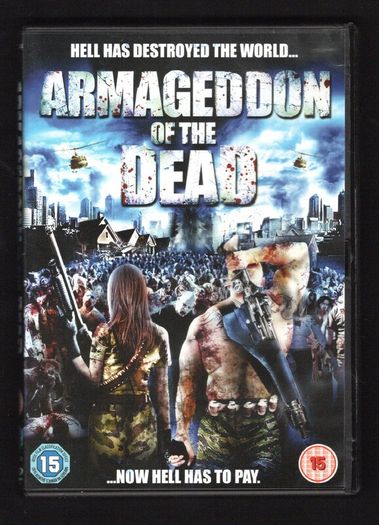 Armageddon of the Dead DVD Movie. Staring  GiGi Erneta, Joe Thackery and Jason Harper