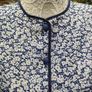 Vintage floral peplum blouse size S M  Postage included Image 10