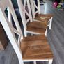 solid pine chairs x 4 Image 3