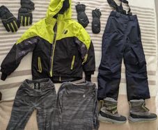 Ski clothes for boys