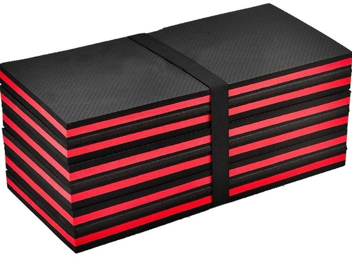 3 in 1 Mechanic EVA Foam Work Mat, 6-Folds Portable Car Repair Knee Cushion, for Mechanics, Garage, Picnicking, Gardening, Camping, Home Gym