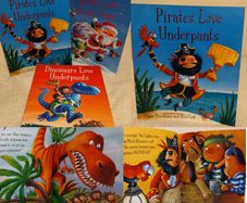 ALIENS LOVE UNDERPANTS children,s books by Claire Freedman