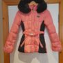 girls river island pink coat Image 6