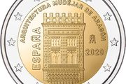 Spain 2 Euro Commemorative Coin 2020 - Architecture of Aragon.