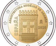Spain 2 Euro Commemorative Coin 2020 - Architecture of Aragon.