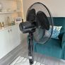 16" Inch, Black Pedestal Fan from Schallen Image 8