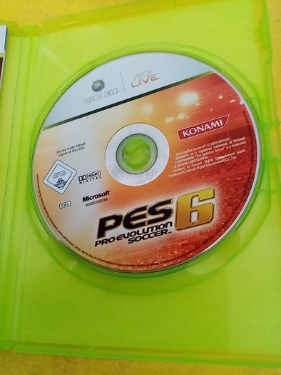 PES 6 Pro Evolution Soccer Xbox 360 Games Original