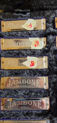 Jambone Harmonica set