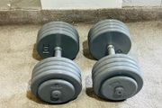 88kg Dumbbells 2x44kg
