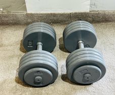 88kg Dumbbells 2x44kg