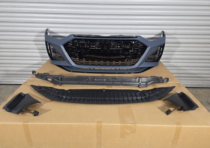 Complete front Bumper for Audi A7 C8 S6 RS6 honeycomb style