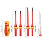 BRAND NEW 13pcs 1000V Changeable Insulated Screwdrivers Set with Magnetic Slotted Phillips Pozidriv Torx Bits Electrician Repair Tools Kit Image 6