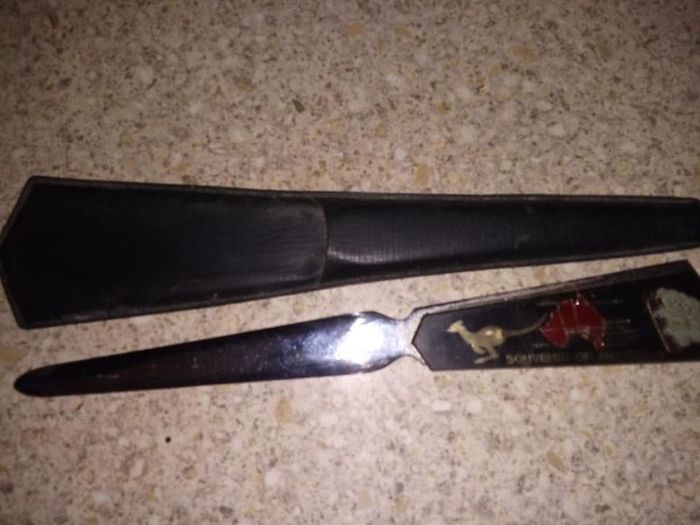 Vintage Australian Mail Opener