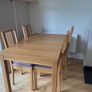 Selection of home furniture - sofa, dining set, and armchair Image 2