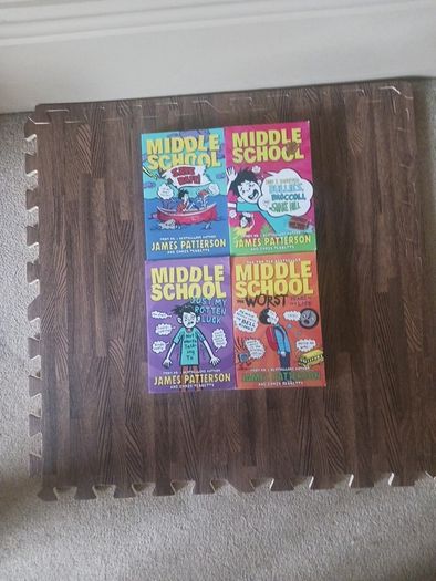 james patterson middle school books