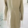 Noa Noa oatmeal linen knee length coat M Image 3