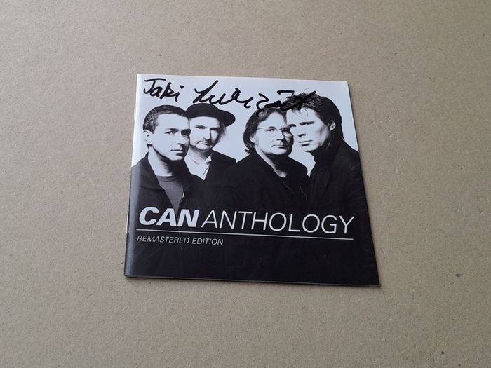 Krautrock legends CAN autographed CD