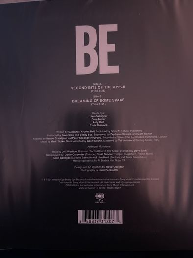 Beady Eye Vinyl 7" Singles