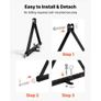 3 Point Trailer Hitch with Trailer Ball, 3 Pt Quick Hitch Attachment, Tractor Tow Drawbar Adapter, Compatible with Category 2 Tractor, Kubota, Mahindra, Ford, Yanmar, John Deere, Massey Ferguson Image 6