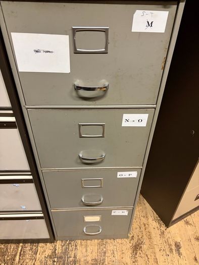Filing cabinets