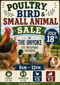 Poultry, Bird and Small Animal Sale