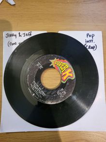 Jerry and Jeff,  Poor Old Mr Jensen, 7 inch Vinyl Single, Super K SK 101