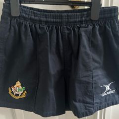 Castleknock College Rugby Shorts - Gilbert - Size Small